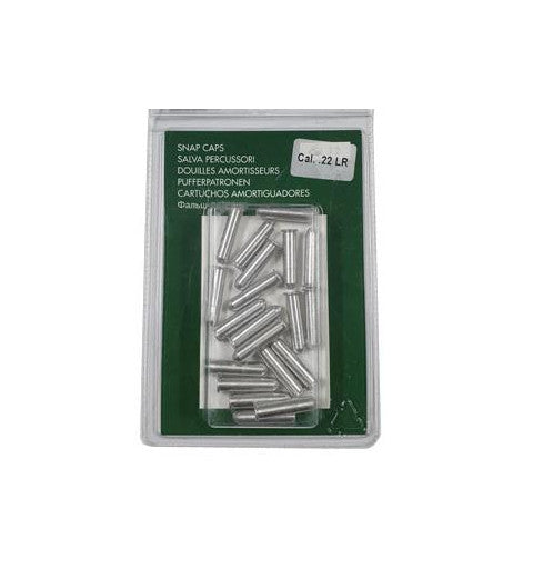 22LR Aluminium Snap Caps – 20 Pack