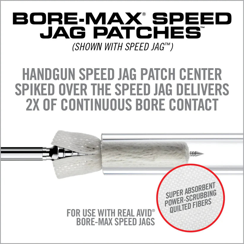 BORE-MAX SPEED JAG & PATCHES