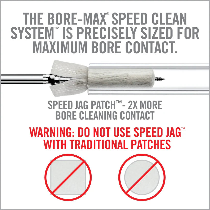 BORE-MAX SPEED JAG & PATCHES