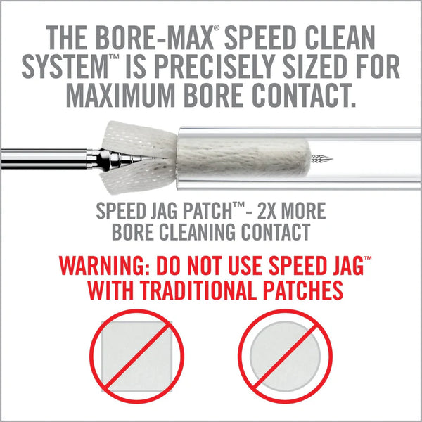 BORE-MAX SPEED JAG & PATCHES