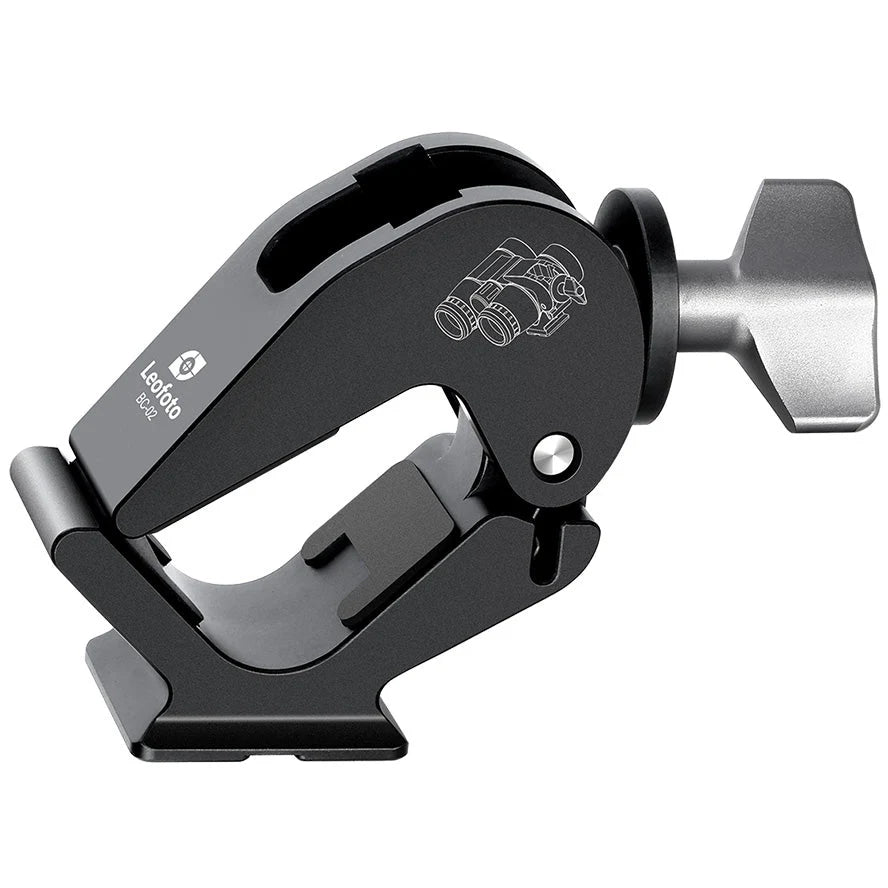 BC-02 Universal Binocular Clamp Holder with Arca-Swiss Foot