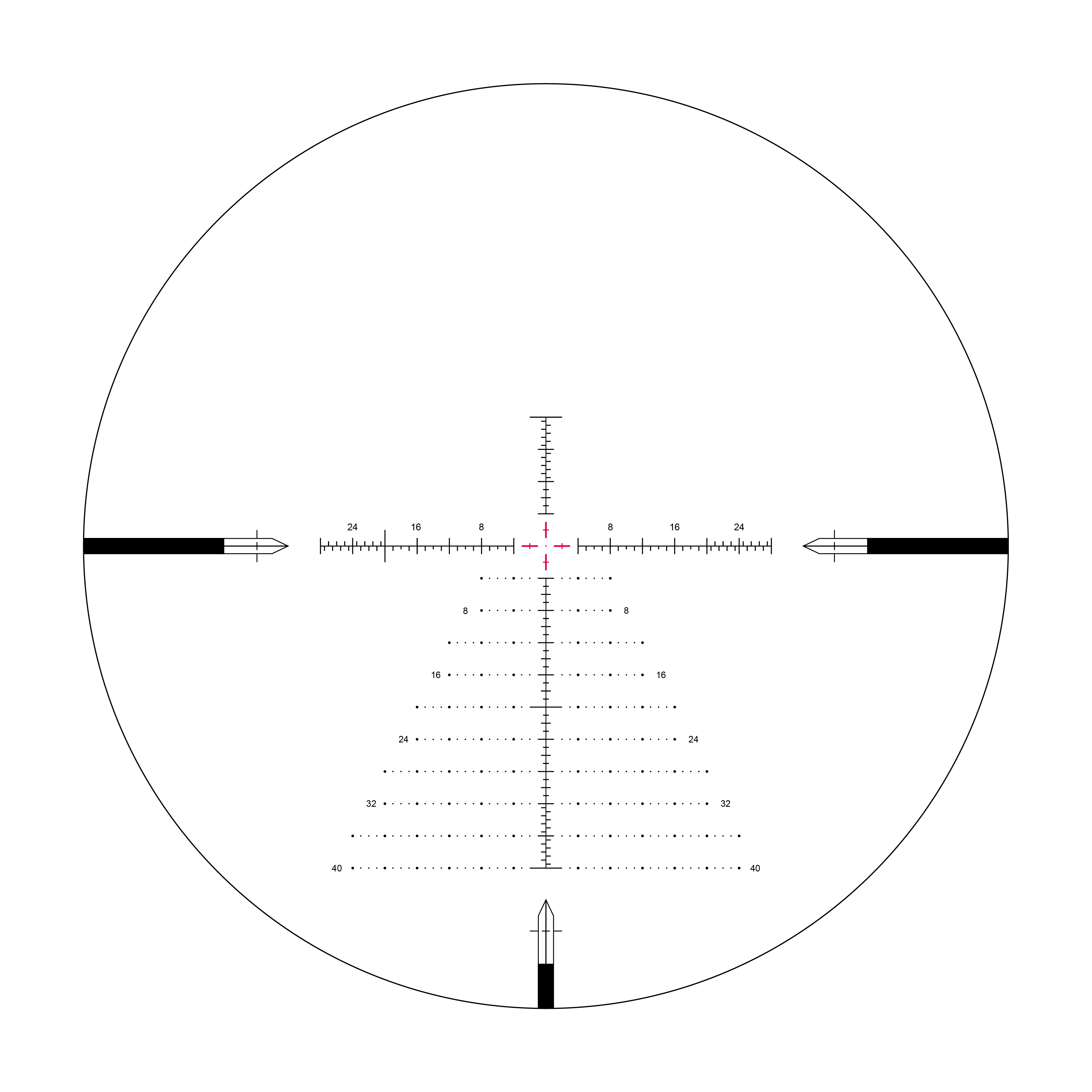 EPL-4 | 6-24×50 FFP | VPR ILLUMINATED RETICLE WITH ZERO STOP – 30mm Tube