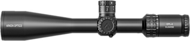 EPL-4 | 6-24×50 FFP | VPR ILLUMINATED RETICLE WITH ZERO STOP – 30mm Tube