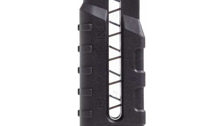 UTG POLYMER GLOCK WINDOWED MAGAZINE, 33 ROUND, 9MM