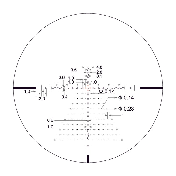 EPL-4 | 6-24×50 FFP | VPR ILLUMINATED RETICLE WITH ZERO STOP – 30mm Tube