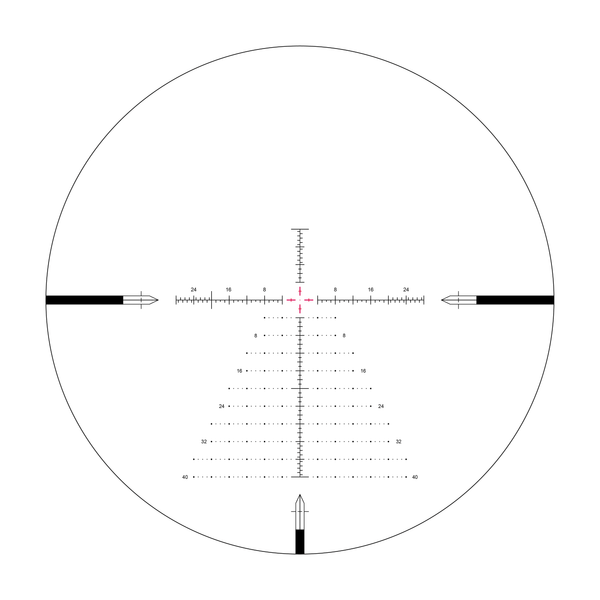 SH-4J | 6-24X50 FFP | VPR ILLUMINATED RETICLE WITH ZERO STOP - 34mm Tube