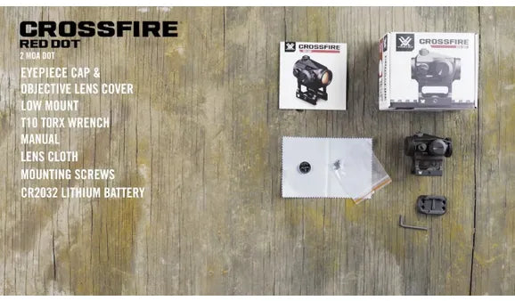 Crossfire CF-RD2 Red Dot 2 Moa