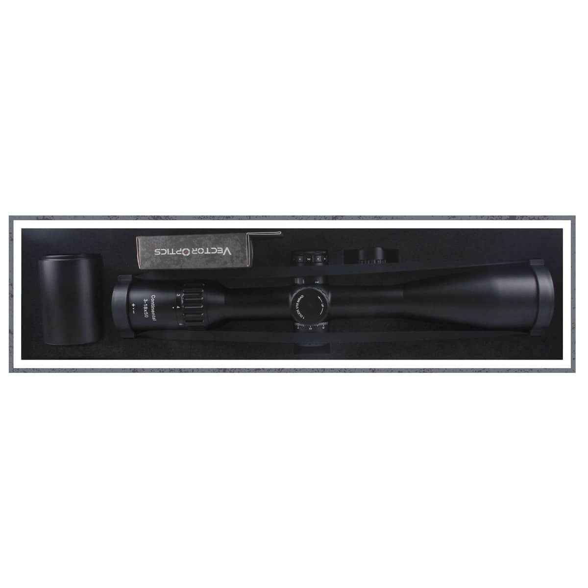 Continental 3-18x50SFP Tactical Riflescope