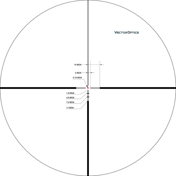 Continental 3-18x50SFP Riflescope Hunt