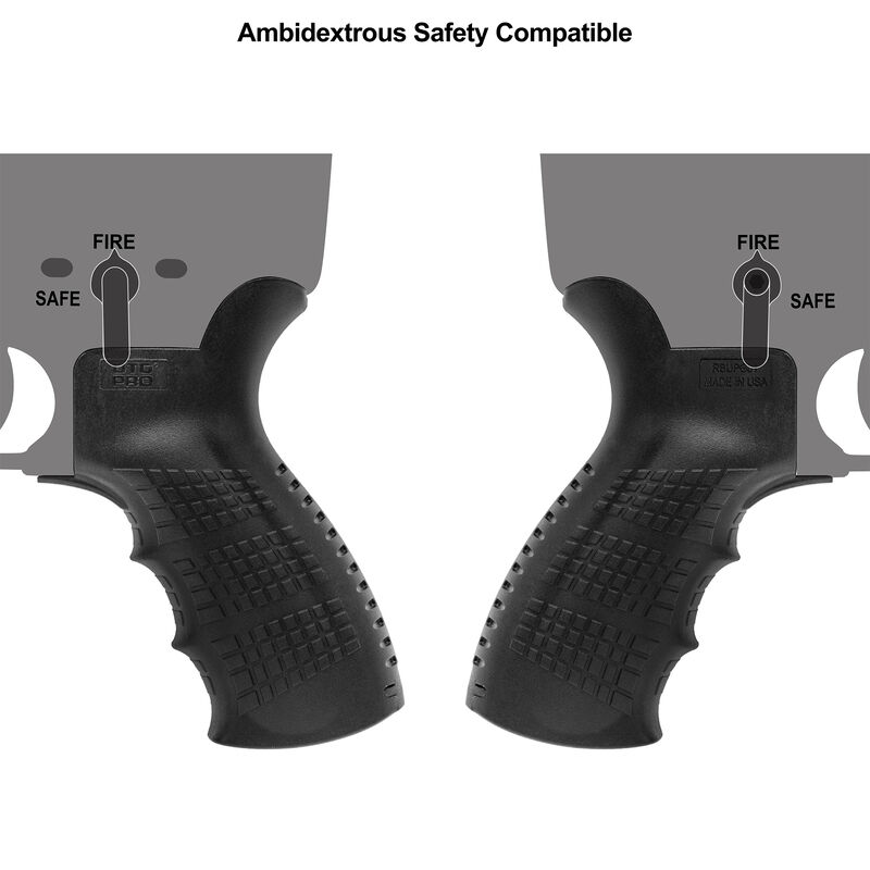 UTG PRO AR15 AMBIDEXTROUS PISTOL GRIP, BLACK