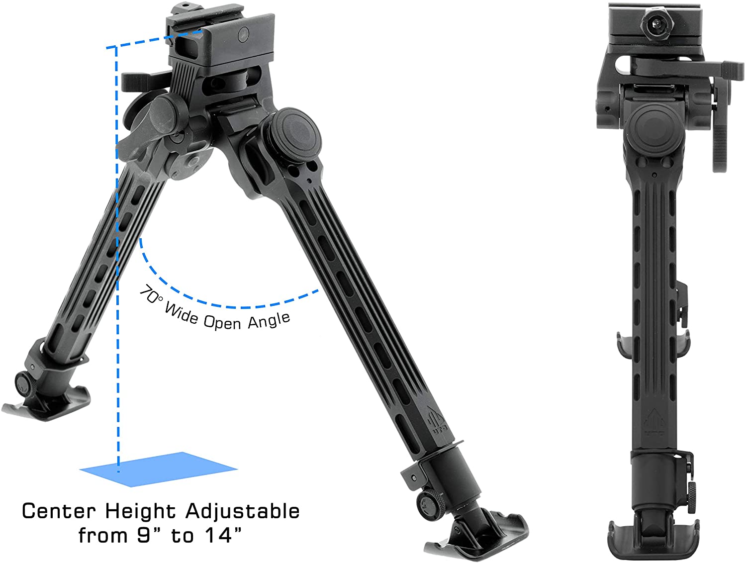 Big Bore Full Stability Bipod, 9