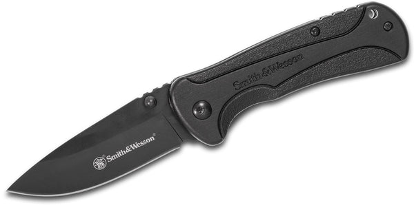 KNIFE SWSA12 BLK ALUM