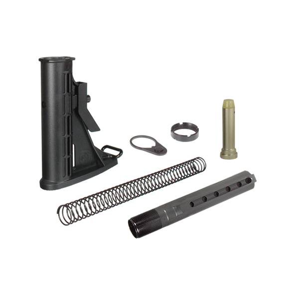 PRO® 6-Position Mil-spec Stock Assembly, Black