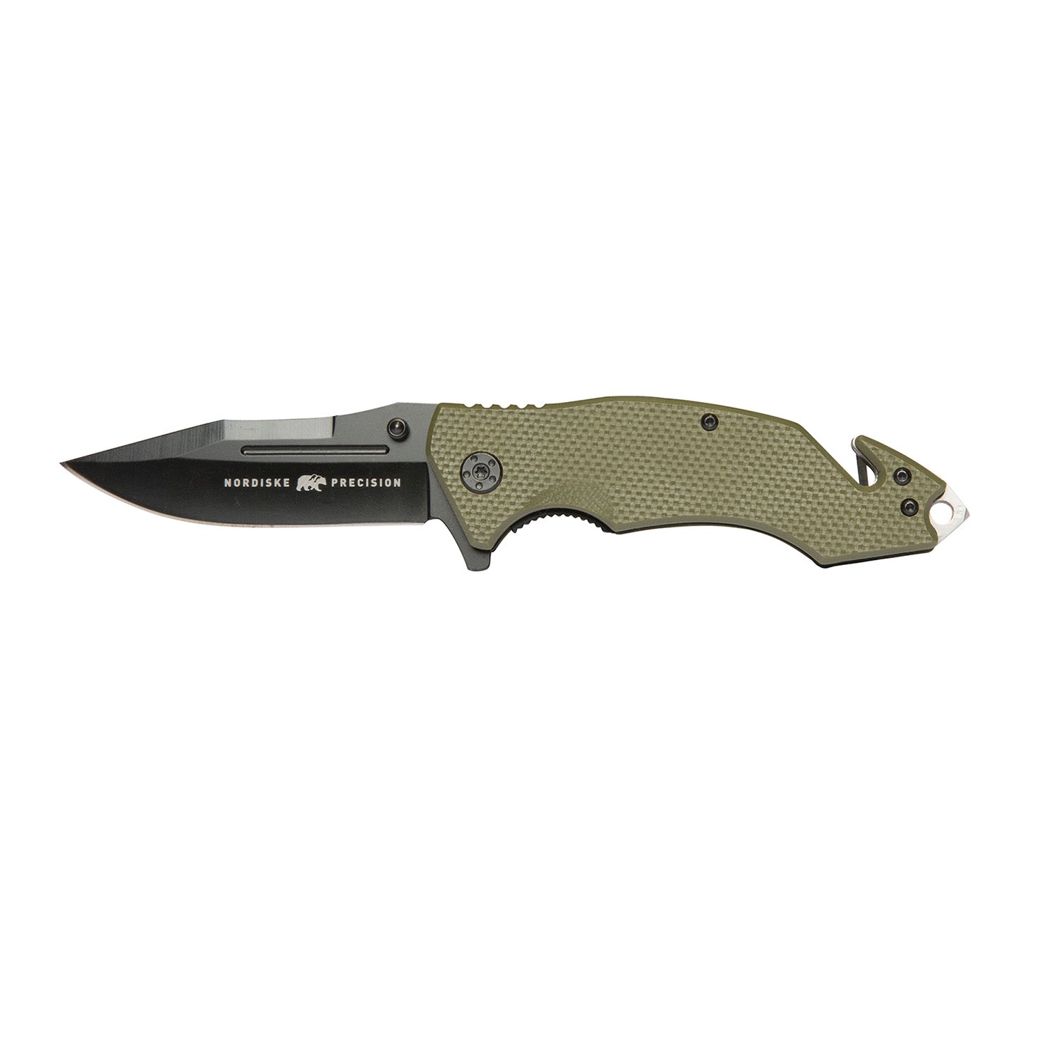 NORDISKE KNIFE FOLDER OLIVE G10