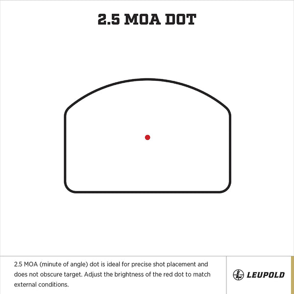 DELTAPOINT PRO REFLEX SIGHT DOT 2.5 MOA(119688)