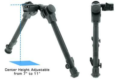 UTG OVER BORE HEAVY DUTY BIPOD 7-11