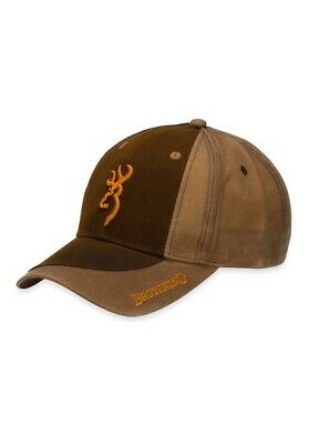 CAP TWO TONE DARK BROWN